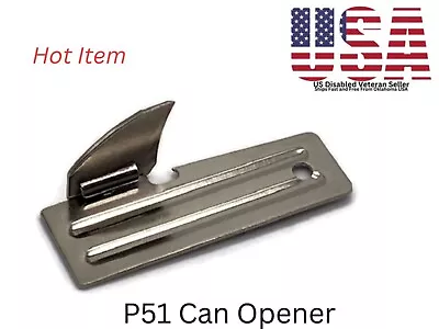 P38 Can Opener C-rations  John Wayne  US SHELBY CO Original Military Issue • $3.79