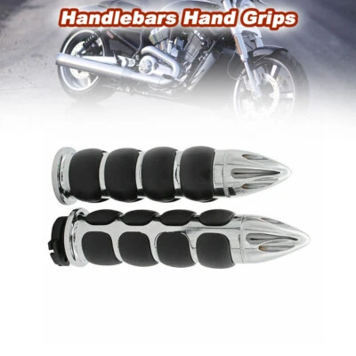$54.89 • Buy 25mm Handlebars Hand Grips Fit For Suzuki Boulevard S40 C50T C90T