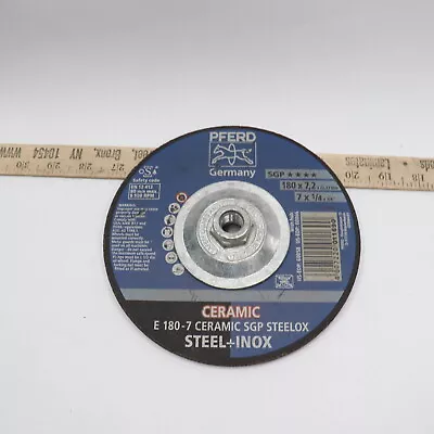 PFERD Grinding Wheel Stainless Steel 7  X 1/4  X 7/8  60058 • $10.89