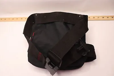 Husky Tool Belt Pouch Polyester Black 6-Pockets 10 H X 11 W • $15.65