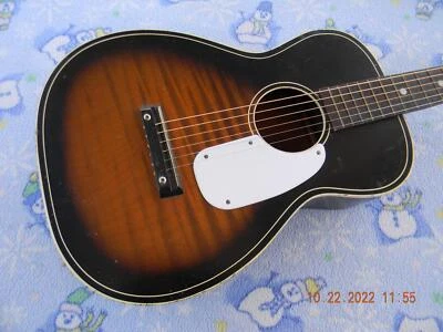 $199.99 • Buy 1962 Silvertone Model 319 Parlor Guitar, Structurally Sound,Mild Cosmetic Wear