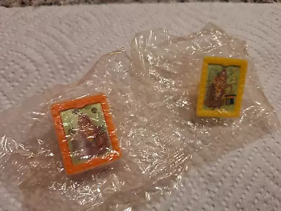 2 NIP 1971 Vintage Monster Cereal Prize-Count Chocula Flasher/Flicker Rings  • $125