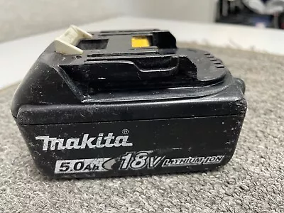 Makita Bl1850b 18v Lxt 5.0ah Li-ion Battery - Has Wear & Tear • £30