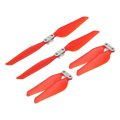 X8SE RC Propellers Blade Prop 2 Vane 21.5cm Dia Plastic Red Folding Paddle 4Set • $24.44