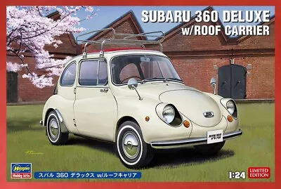 Hasegawa HAS-20622 1/24 Subaru 360 Deluxe With Roof Carrier /luggage Rack • $39.98