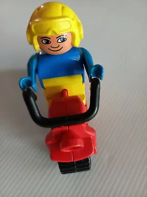 Lego Duplo Preschool Scooter Motorbike And Rider (1988) - Complete No Box/manual • $14.50