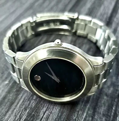 Movado Museum Stainless 84 C2 1893 Mens Swiss Watch In Box • $325