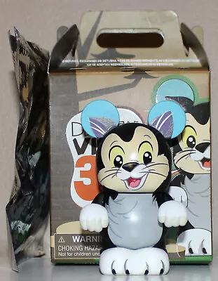Disney Vinylmation 3  Whiskers And Tales Series W/ Box & Foil ~pinocchio Figaro~ • $25.75