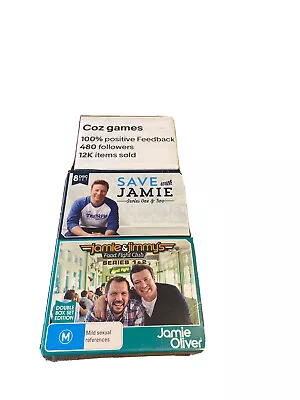 Save With Jamie Series 1-2 & Jamie & Jimmy’s Food Fight Club Series 1-2 SEALED • $20