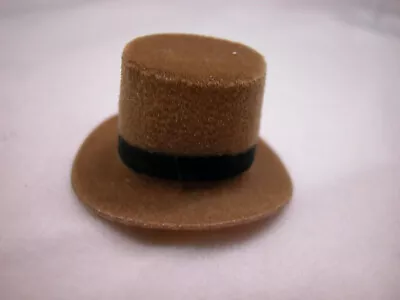 Heidi Ott  #XZ781-TAN Dollhouse Miniature 1:12 Scale Men's TOP Hat • $10.95