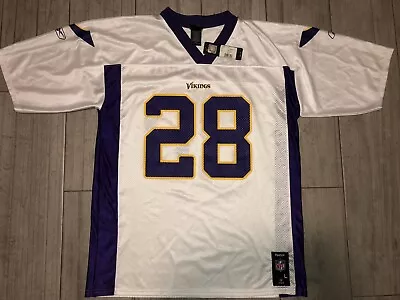 Minnesota Vikings Adrian Peterson # 28 Reebok Jersey Sz L *New* • $49.99