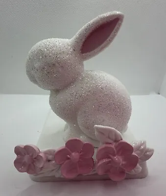 Bath & Body Works Easter Bunny With Pink Flowers Foaming Soap Holder • $39.10