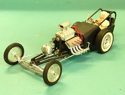 Monogram Sizzler Dragster Model Built Plus Extra Parts No Box Or Inst • $51.62