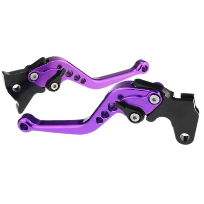 CNC Shorty Clutch Brake Levers For XSR 700 900 ABS 2016-2018 2017 Purple • $21.99