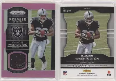 2016 Panini Prizm Premier Jerseys Pink DeAndre Washington #PPJ-DW Rookie RC • $2.09