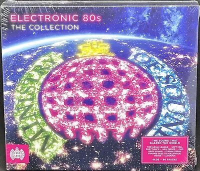 MINISTRY OF SOUND - ELECTRONIC 80s THE COLLECTION 4X CD ALBUM (2017) **NEW** • £3.99