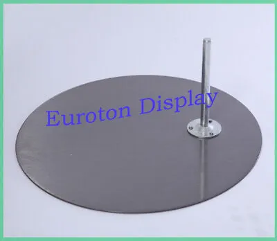 Metal Plate Round Stand Plate With Fußdorn 35 X 030cm For Mannequin New • £30.91