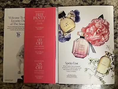 Victoria’s Secret Coupons Panty $10 Off $50 And $25 Off $100 Exp 5/26/24 • $2.99