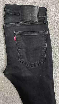£16.01 • Buy Levis 519 Super Slim Stretch Denim Jeans Mens W31 L32 Black Skinny #5