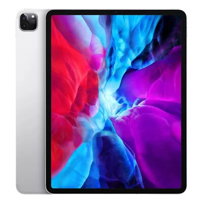 Apple IPad Pro 12.9   256GB Wi-Fi + Cellular (4th Gen) - Silver • $1648