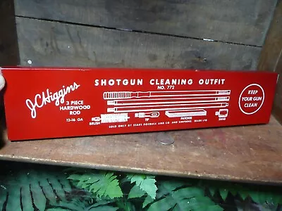 J.C. Higgins No. 772 Shotgun Cleaning Outfit. (NICE!) • $49