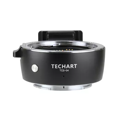 TECHART TCS-04 Auto Focus Adapter Canon EOS Lens To Sony NEX A9 A7R3 A7R2 A7M3 • $362.99