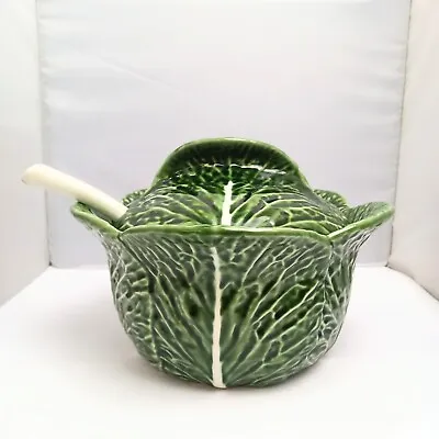 £60 • Buy Green Cabbage Soup Tureen With Ladle 