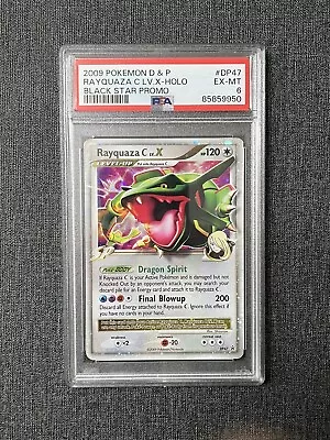 2009 Pokémon D & P Black Star Promo - Rayquaza C LV.X DP47 - PSA 6 Holo • $32