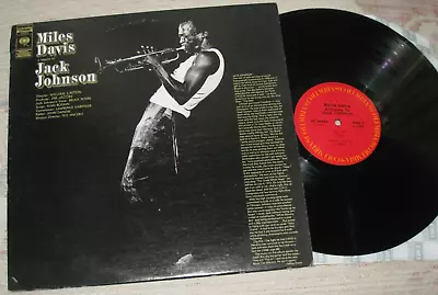 Miles Davis - Tribute To Jack Johnson OST   1971 LP - Columbia KC 30455 / VG/EX • $28.95