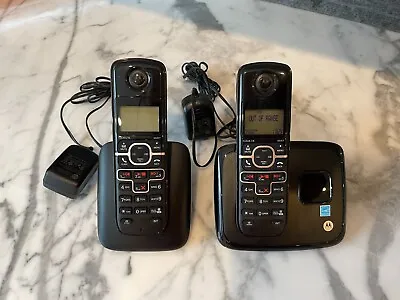 Motorola L702M DECT 6.0 Enhanced Cordless Phone With Digital Answering System • $35