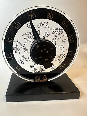Vintage Zodiac Astrology Desk Thermometer - Mid Century • $42
