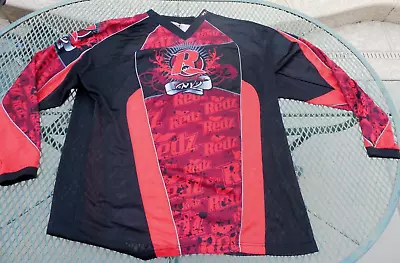 Redz Racing Jersey Envy Gear Motorcross Polyester Size XXL Red Black • $24.99