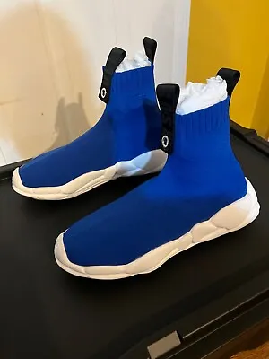 NWT Versus By Versace Men's Blue Sock Type Sneakers IT 40 US 7 Authentic • $149