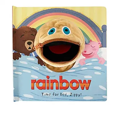 Time For Bed Zippy! (Rainbow Hand Puppet Book) - Ideal For Bedtime Reading For • £4.08