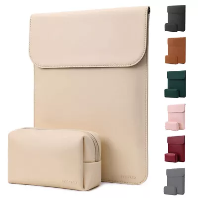 Laptop Sleeve For MacBook Pro Air 13 Inch M2 A2681 M1 Faux Suede Leather Case • $21.99