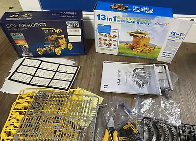 Solar Robot Kits 13 And 1 12 And 1 STEM Projects Build And Learn  • $0.99