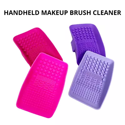 Make Up Washing Brush Gel Cleaning Mat Foundation Makeup Brush Cleaner Pad UK • £6.95