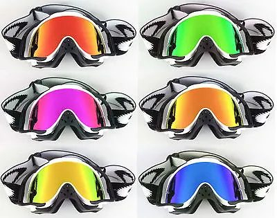 GOGGLE-SHOP REPLACEMENT MIRROR LENS To Fit OAKLEY CROWBAR MOTOCROSS GOGGLES NEW • $23.97