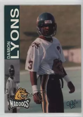 1995 REL CFL Damion Lyons #58 Rookie RC • $2.78