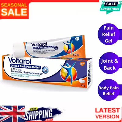 Voltarol Pain Relief Gel 12 Hour Joint Pain Relief 2.32% Gel 50g • £12.69