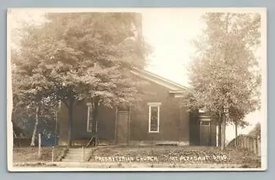 Presbyterian Church MT. PLEASANT Ohio RPPC Jefferson County OH Photo 1912 • $29.99