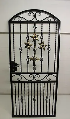 Steel Iron Metal Gate Security Gate Garden Gate.side Gate.handmade. Handforged • £1000