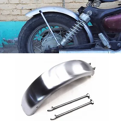 Silver Motorcycle Steel Plate Rear Fender Fit For Yamaha XV250 Virago New • $103.91