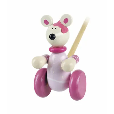 £12.99 • Buy Orange Tree Toys Pink Mouse Push Along