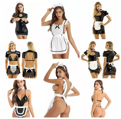 Sexy Women Cosplay French Maid Lingerie Outfit Fancy Dress Nurse Costume Uniform • $6.30