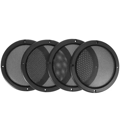 Car Subwoofer Speakers Cover 6.5 Inch Grill Mesh Net Guard Protective Case 4pcs • $33.75