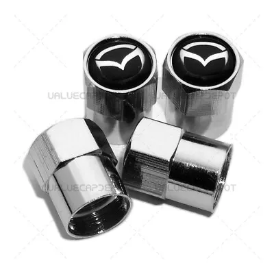 4pcs Hex Fit Mazda Car Wheels Tire Air Valve Caps Stem Dust Cover Sport Decor • $7.99