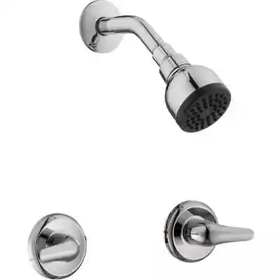 Glacier Bay Aragon Double Handle 1-Spray Shower Faucet 1.75 GPM In Chrome • $39.95