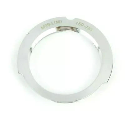 Camera Adapter For Leica M39 Screw Mount LSM LTM L39 To Leica M 50-75mm 39 CL50 • $12.35