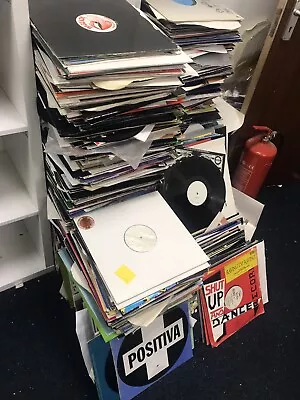 £9.95 • Buy 10x 12 Inch Used House Dance Vinyl Records Mystery Pack Dj Box